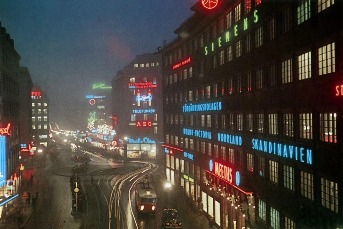 Evening in Stockholm - 1945