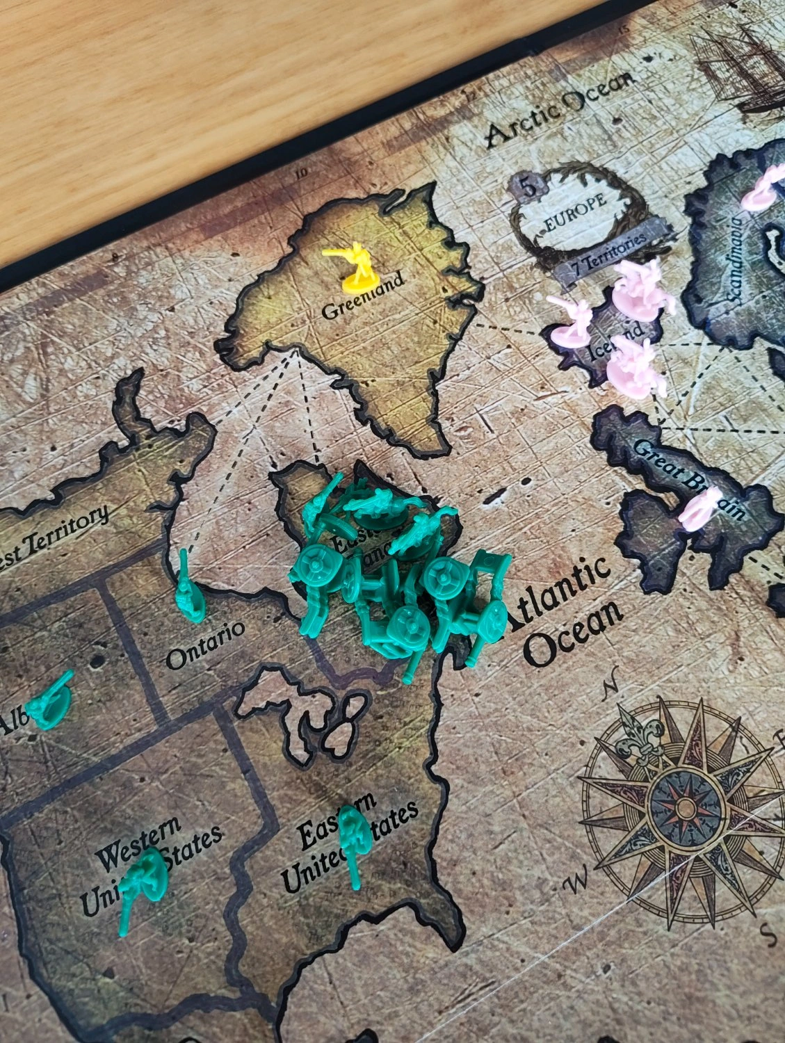 Relevant game of Risk